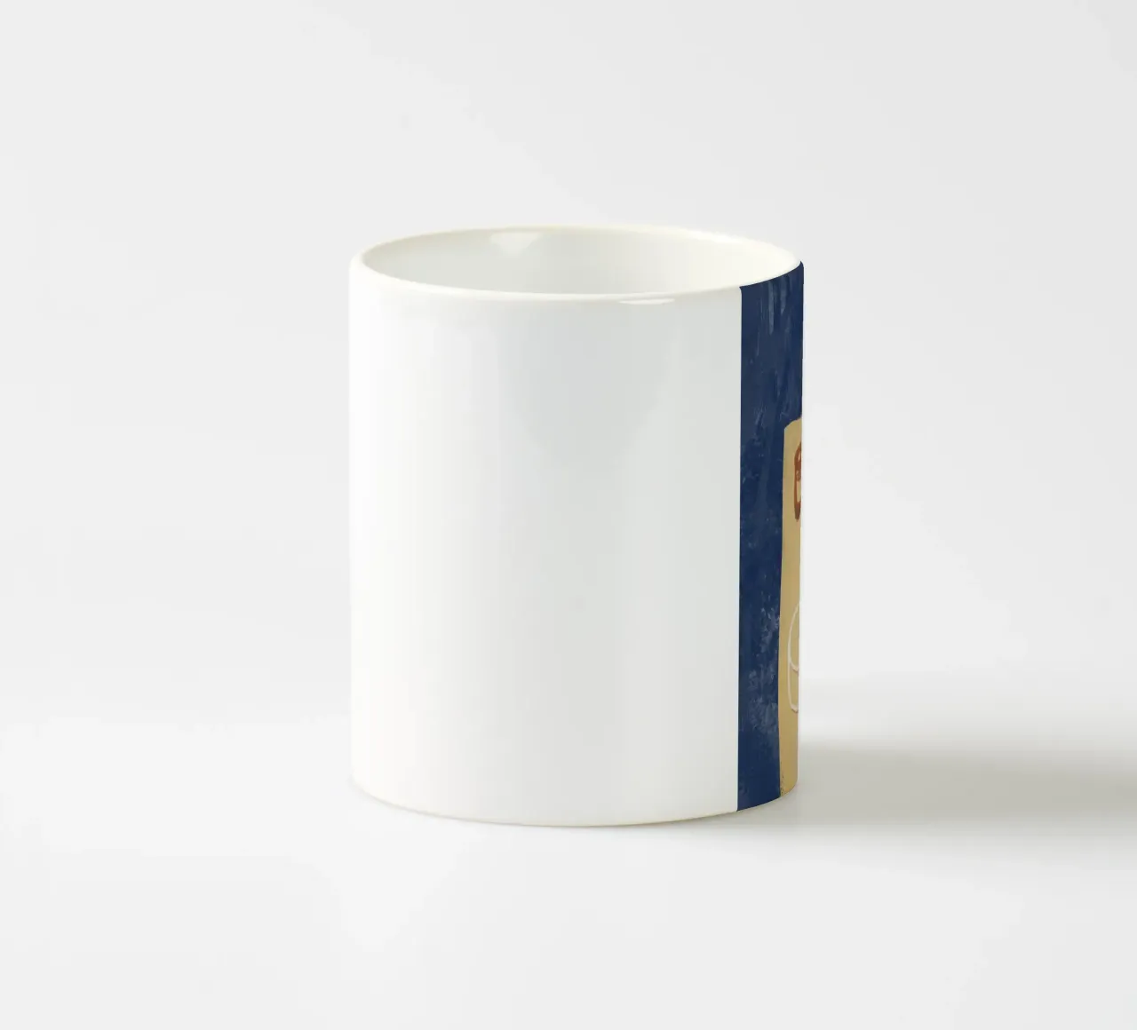 Natura morta nei toni della terra tazza in ceramica da Little Dean