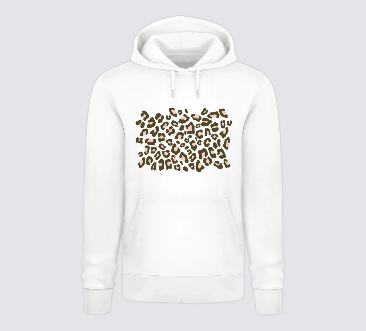 Leopard Print 2.0 Verde Oliva sudadera con capucha de SilverPegasus