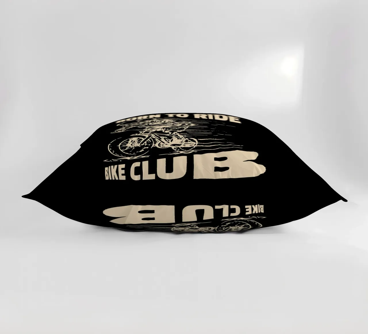 Born to Ride decorative cushion by Gunawan Rb