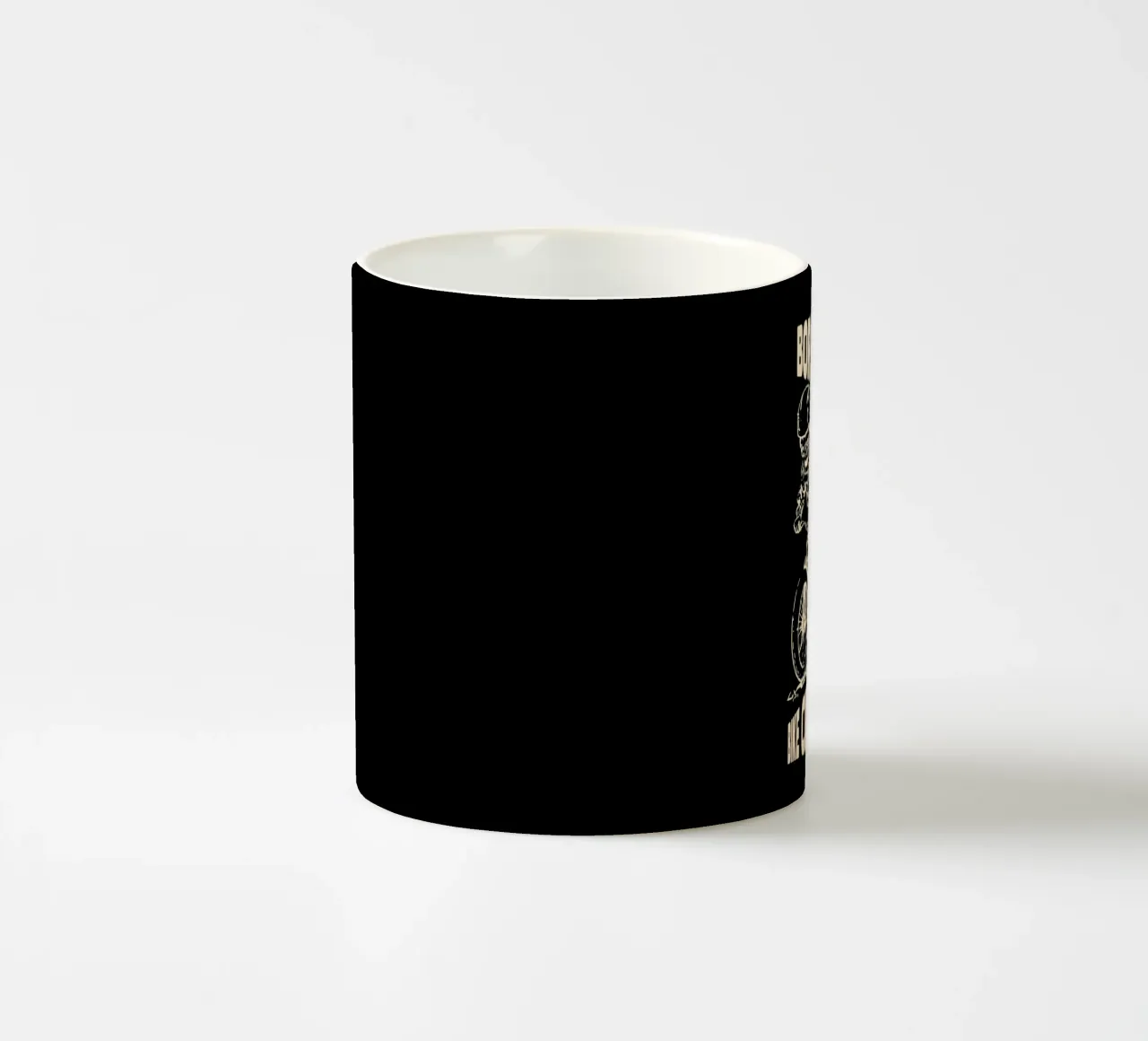 Nato per cavalcare tazza in ceramica da Gunawan Rb