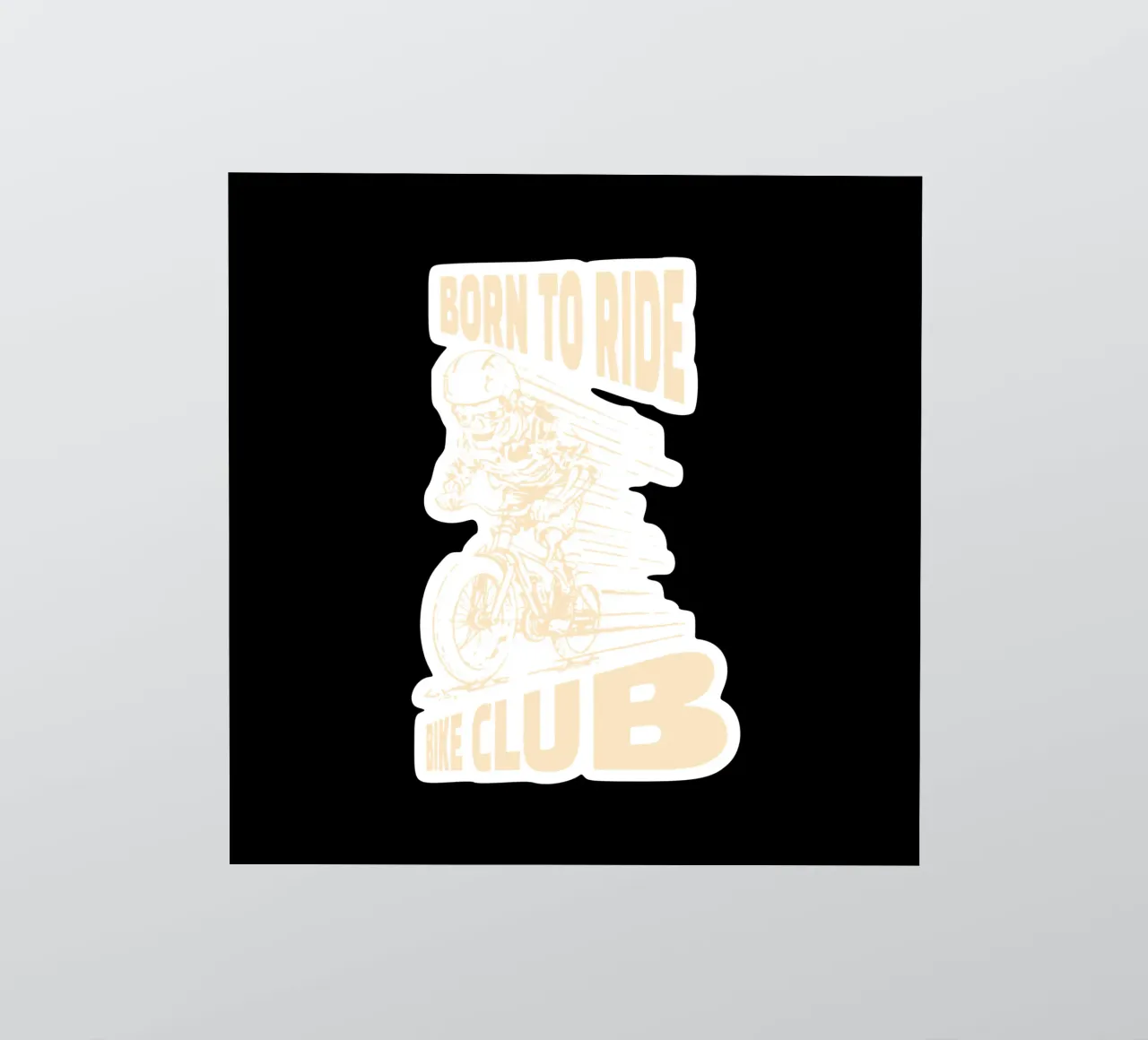 Born to Ride sticker by Gunawan Rb