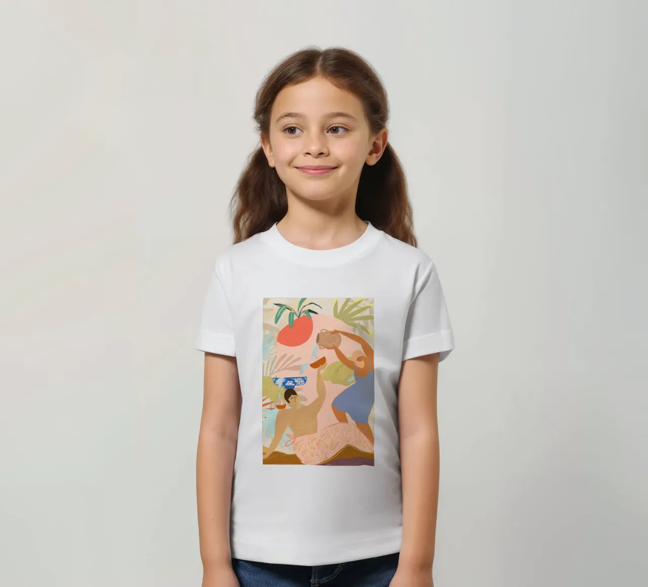 Water Play kids t-shirt by Arty Guava
