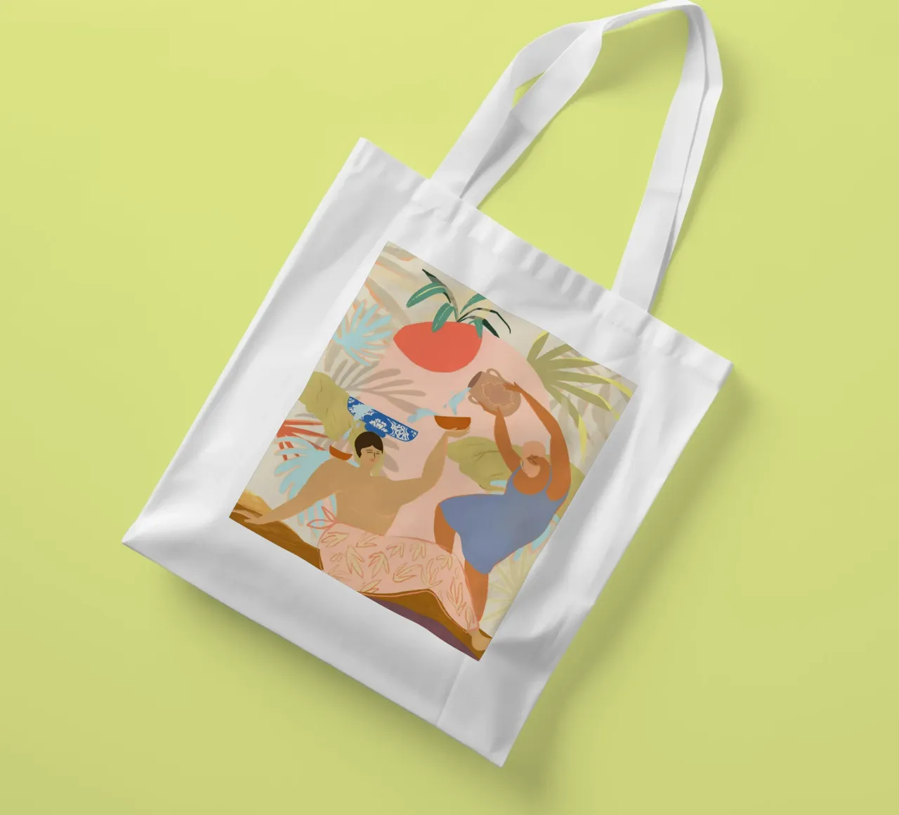 Water Play tote bag by Arty Guava