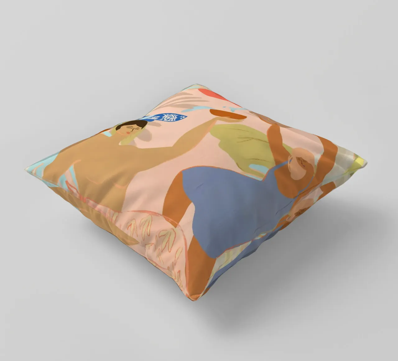 Water Play decorative cushion by Arty Guava
