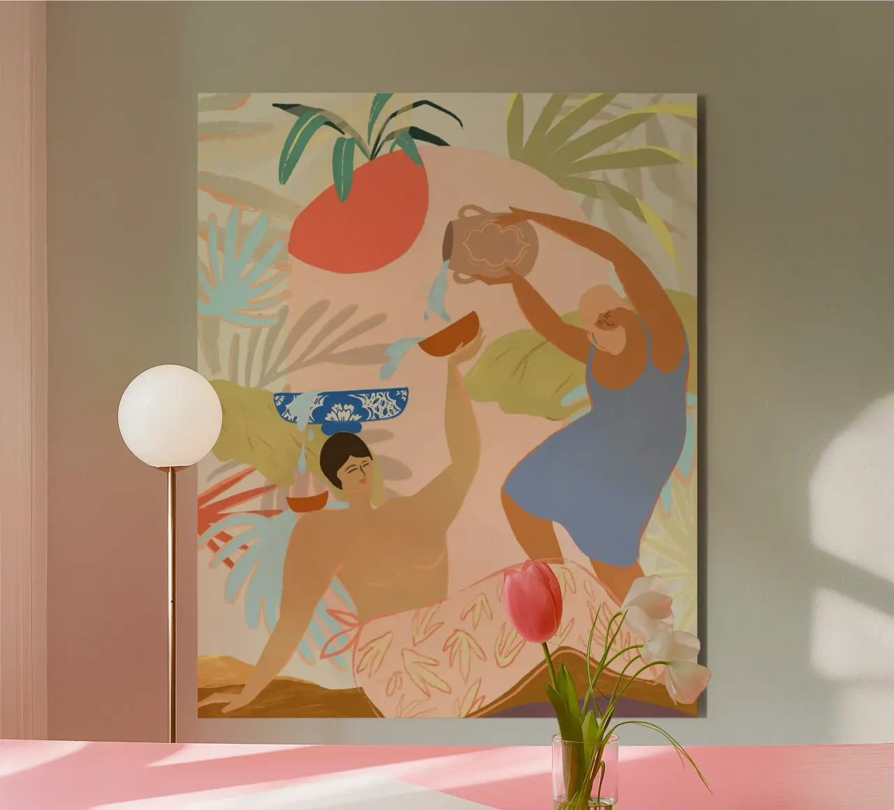 Water Play forex plate by Arty Guava