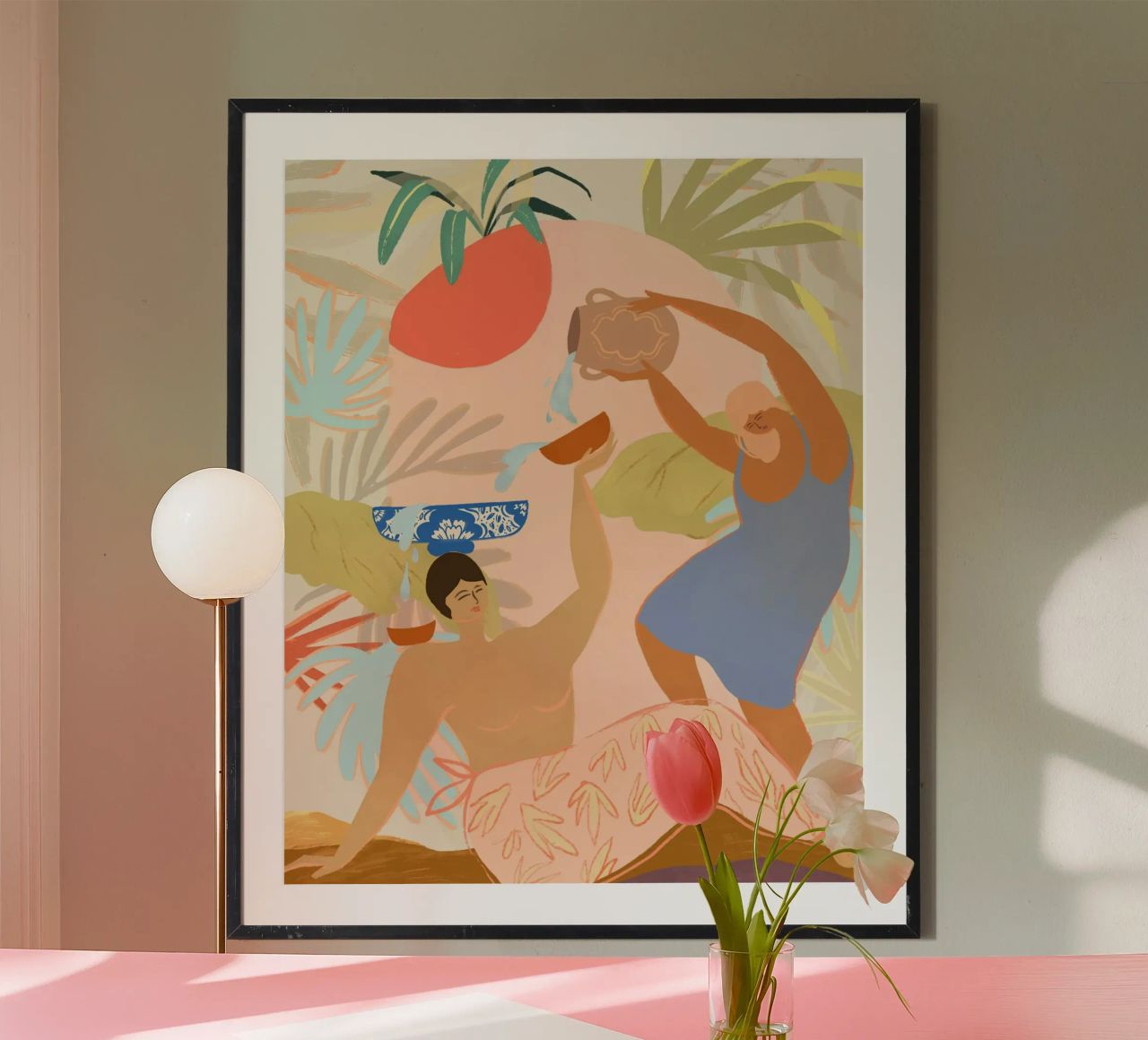 Water Play poster de Arty Guava