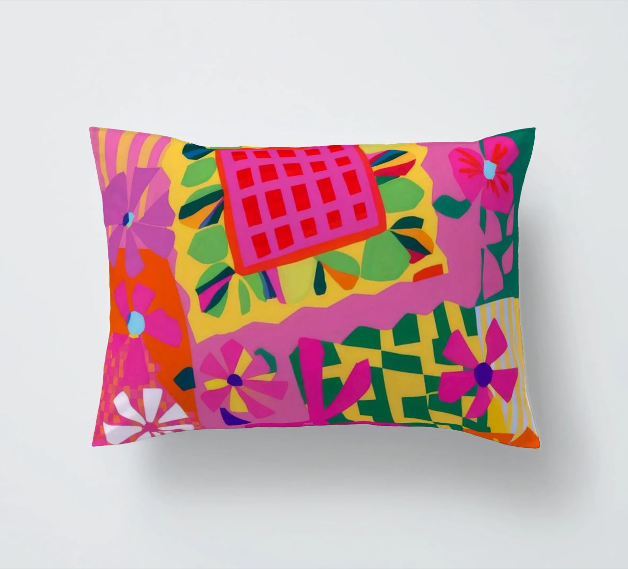 Flower Quilt Cheer decorative cushion by Zep Layers