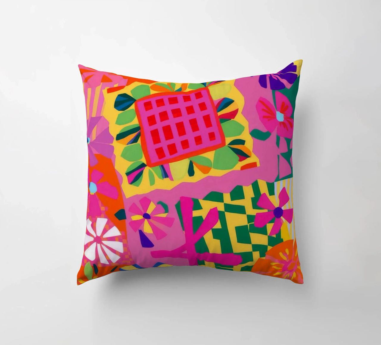 Flower Quilt Cheer decorative cushion by Zep Layers