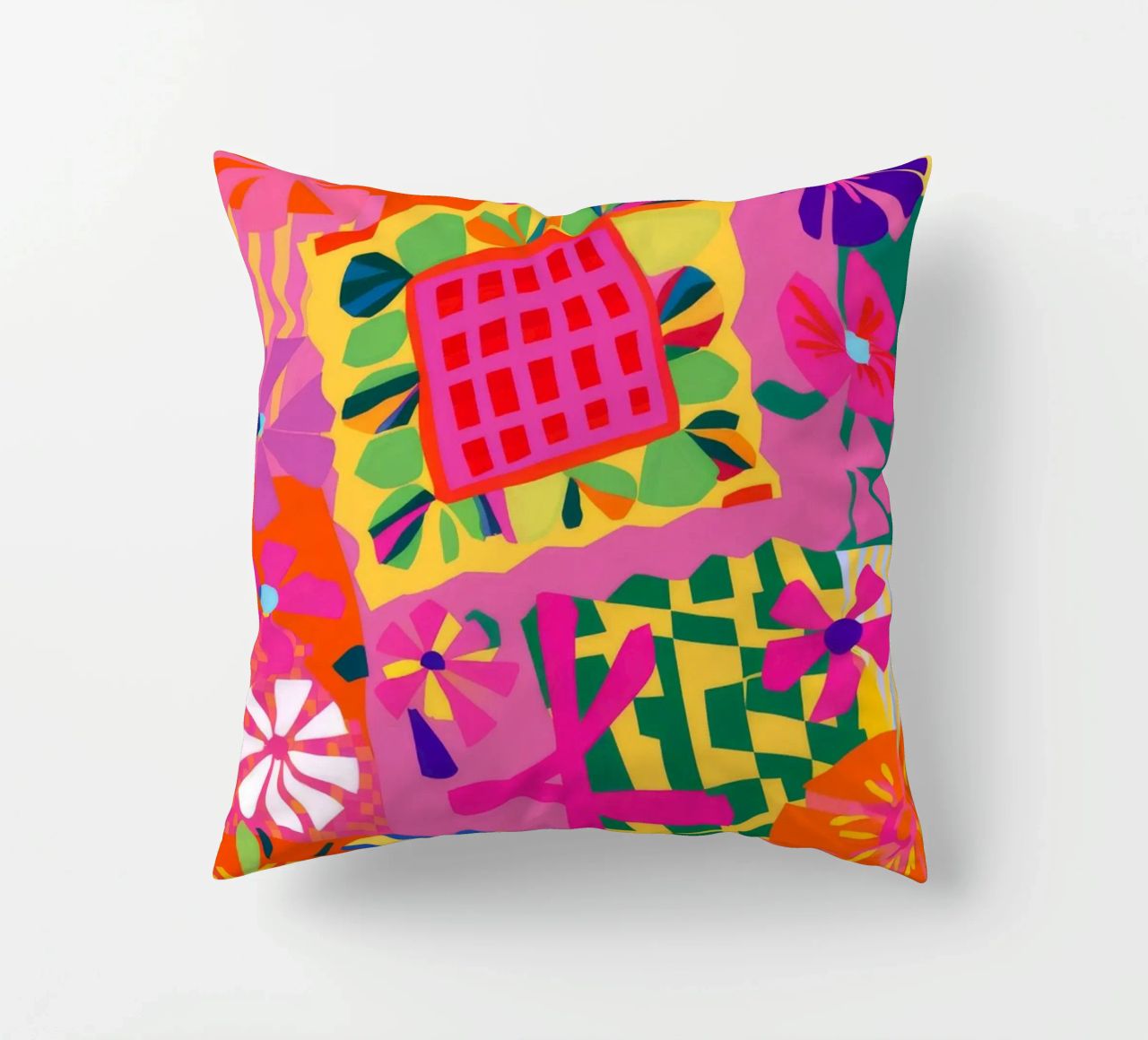 Flower Quilt Cheer decorative cushion by Zep Layers