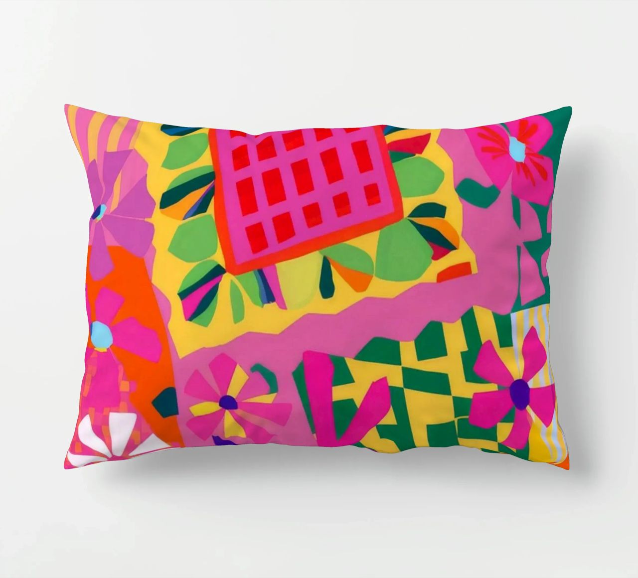 Flower Quilt Cheer decorative cushion by Zep Layers