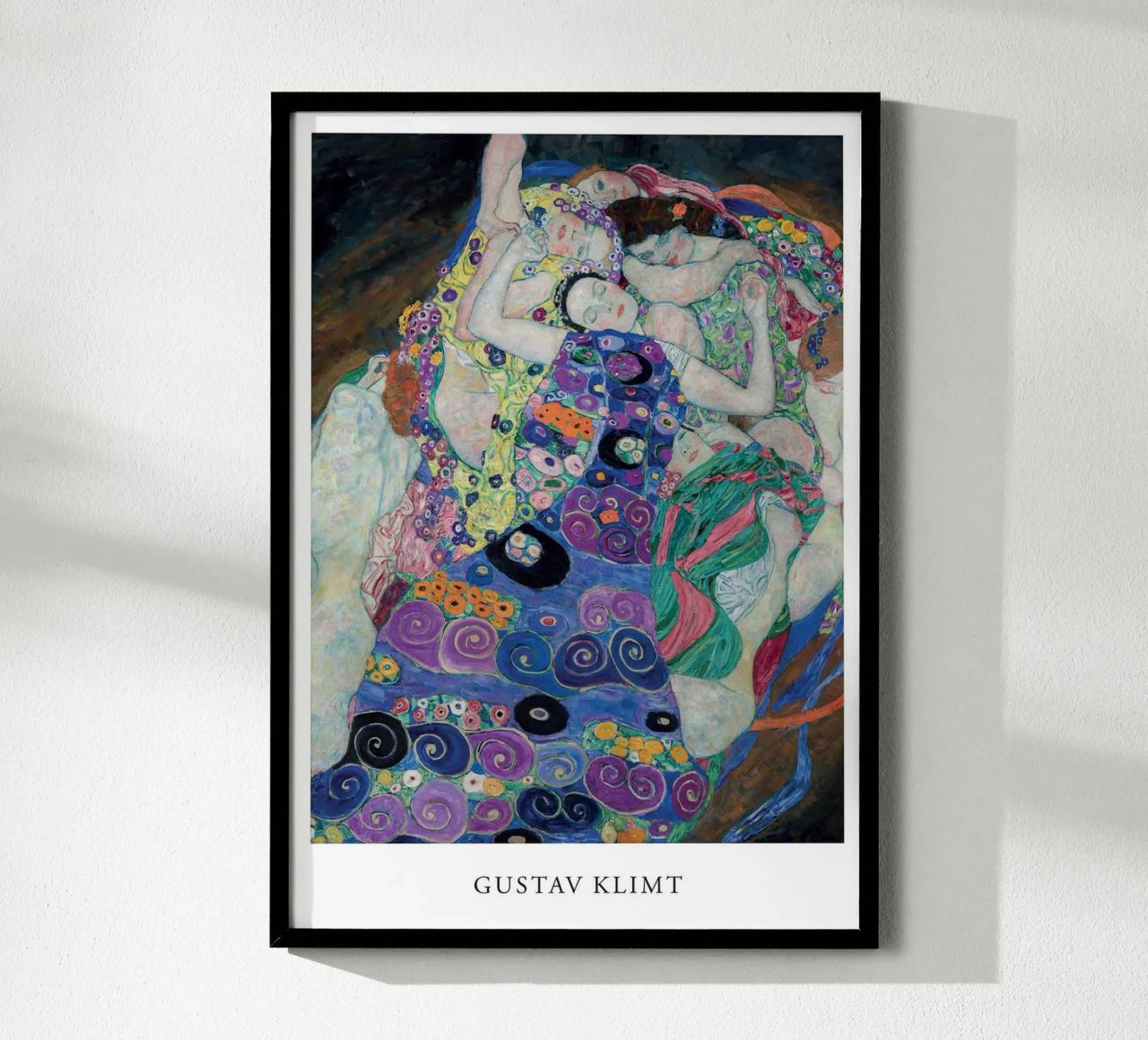 The Virgin by Gustav Klimt Poster von Super Art