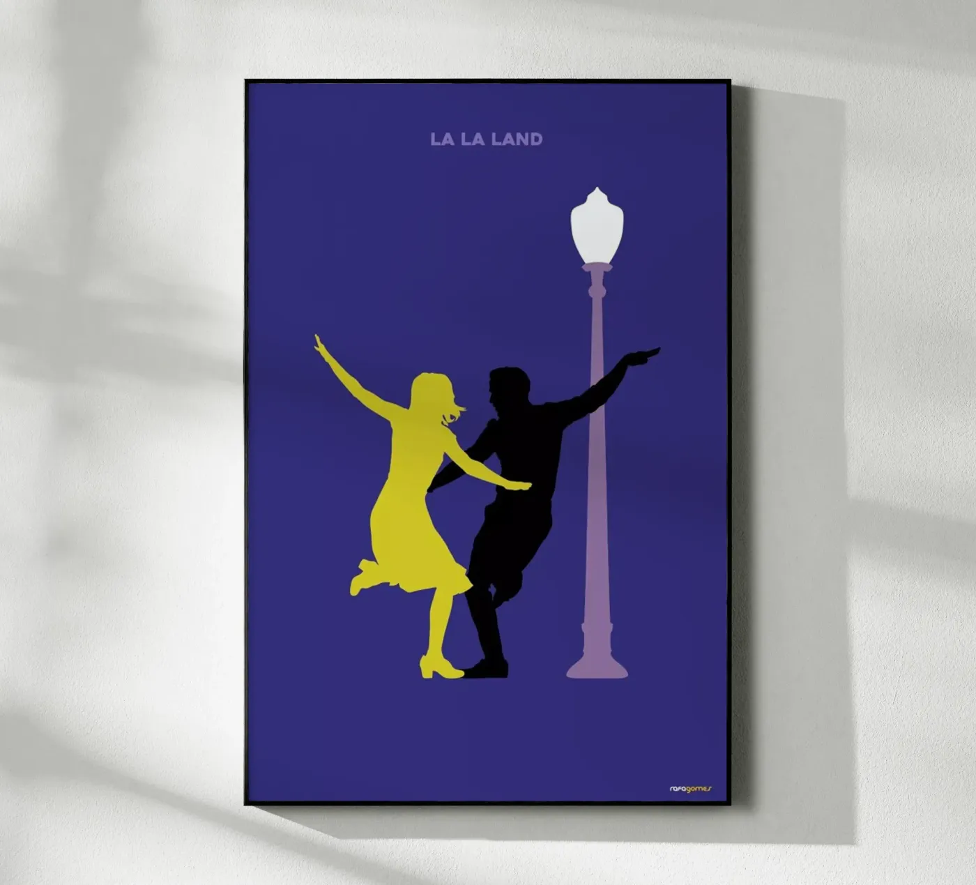 Lalaland acryl van Rafa Gomes