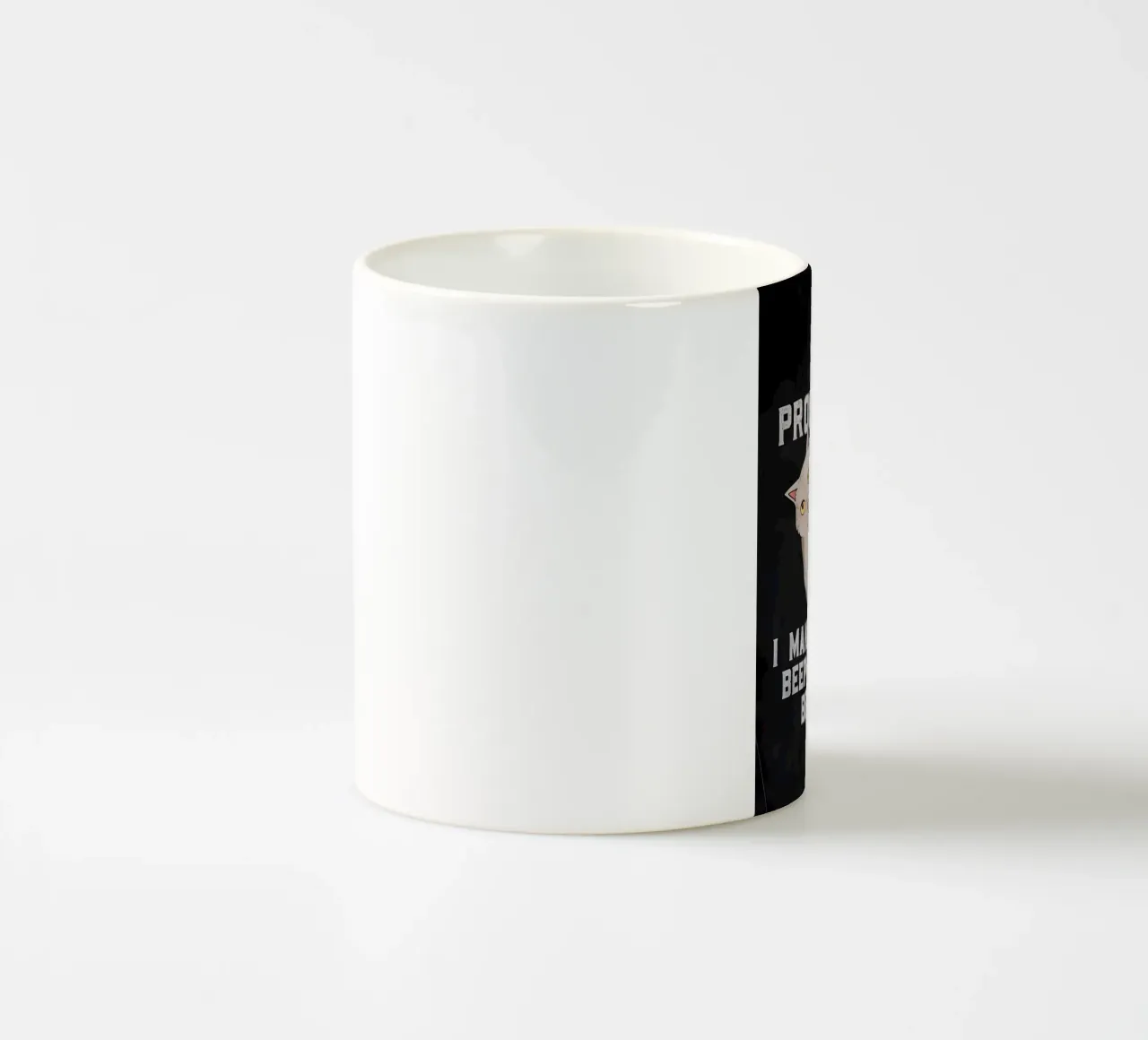 gatto computer portatile testo umorismo animale tecnologia cartone animato mem tazza in ceramica da Ashish Kashyap