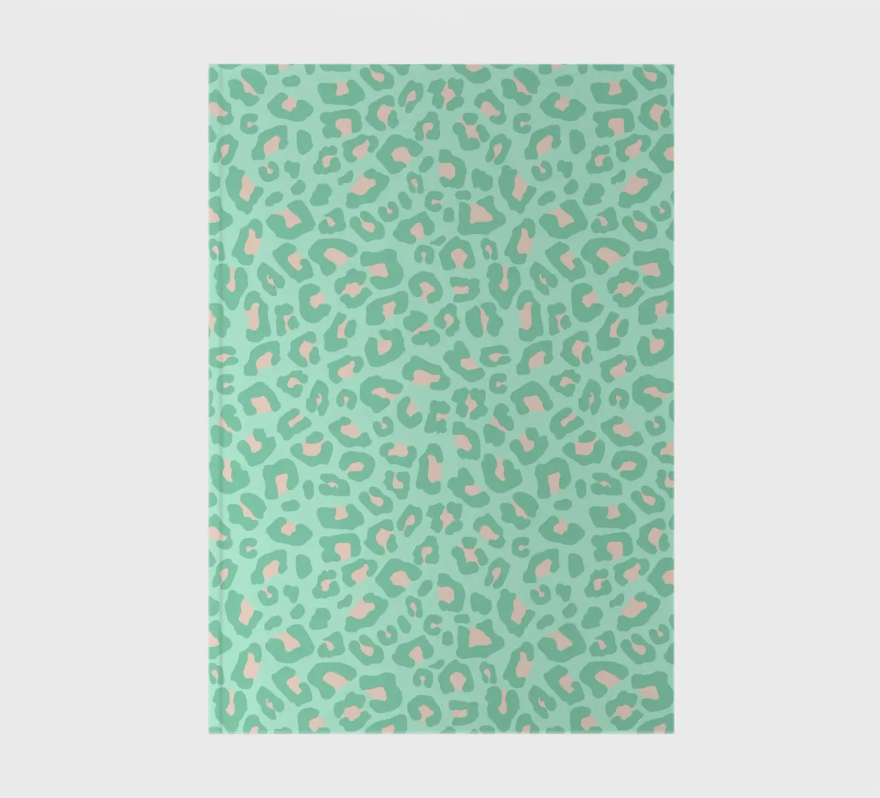 Leopard Print 2.0 Neo Mint notebook by SilverPegasus