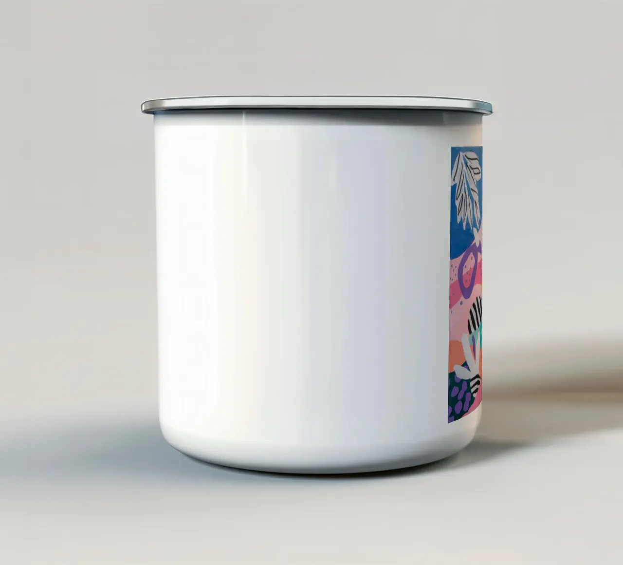 Deriva del giardino artico tazza in smalto da Zep Layers