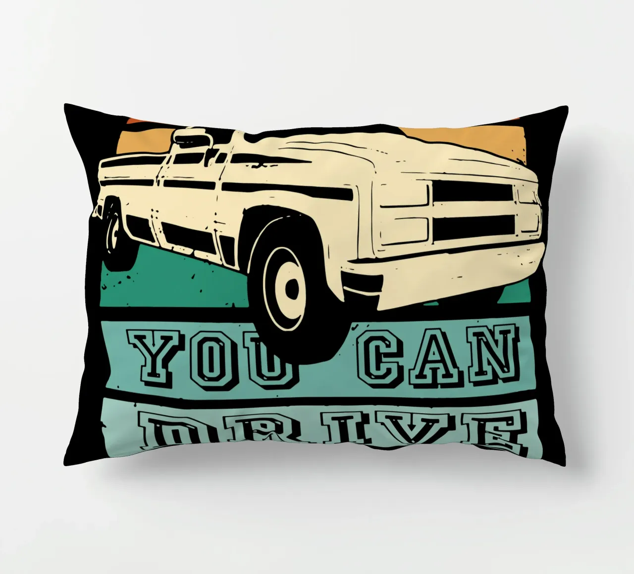 You must truck me decorative cushion by Gunawan Rb