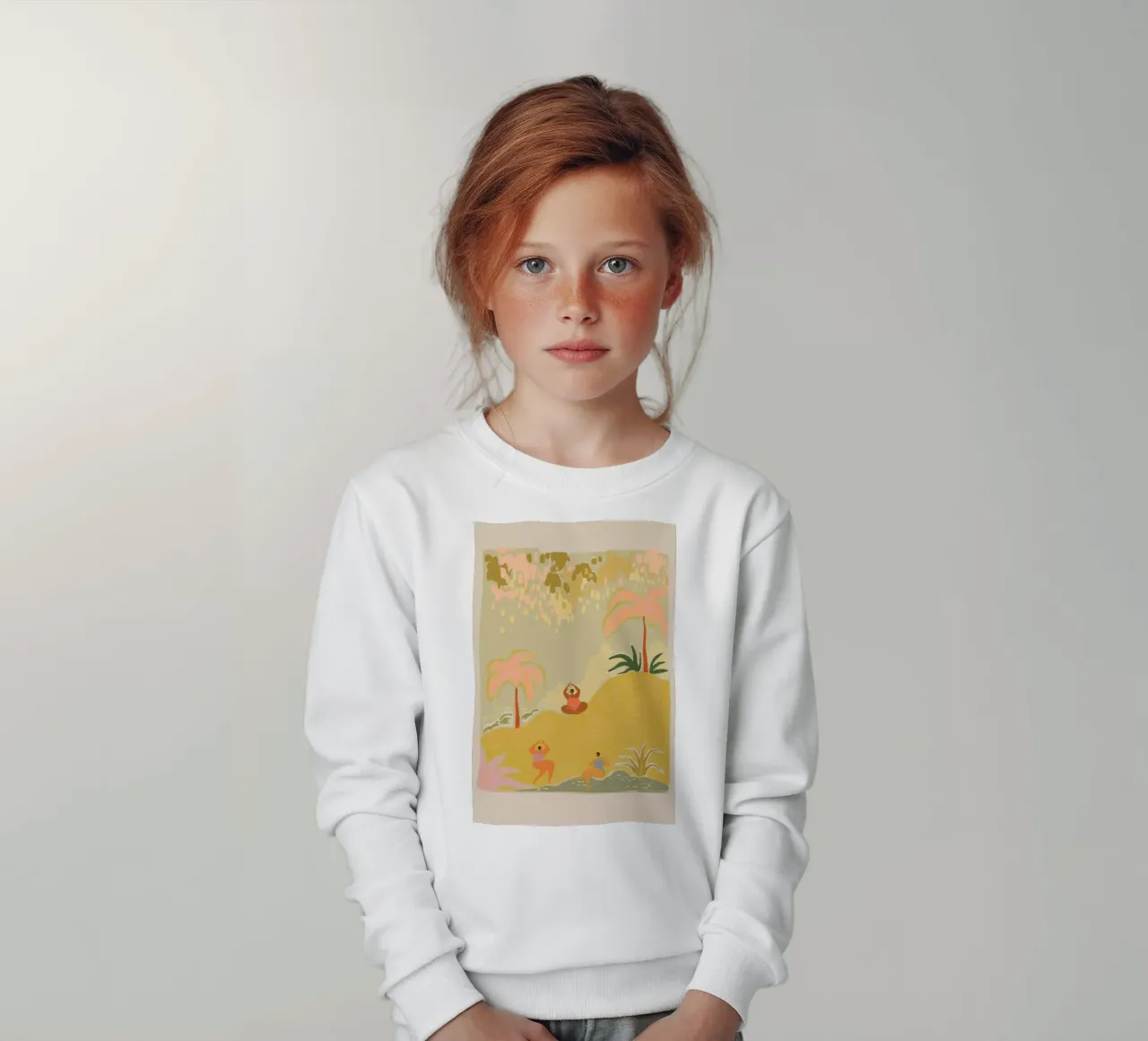 Eden felpa bambino da Arty Guava