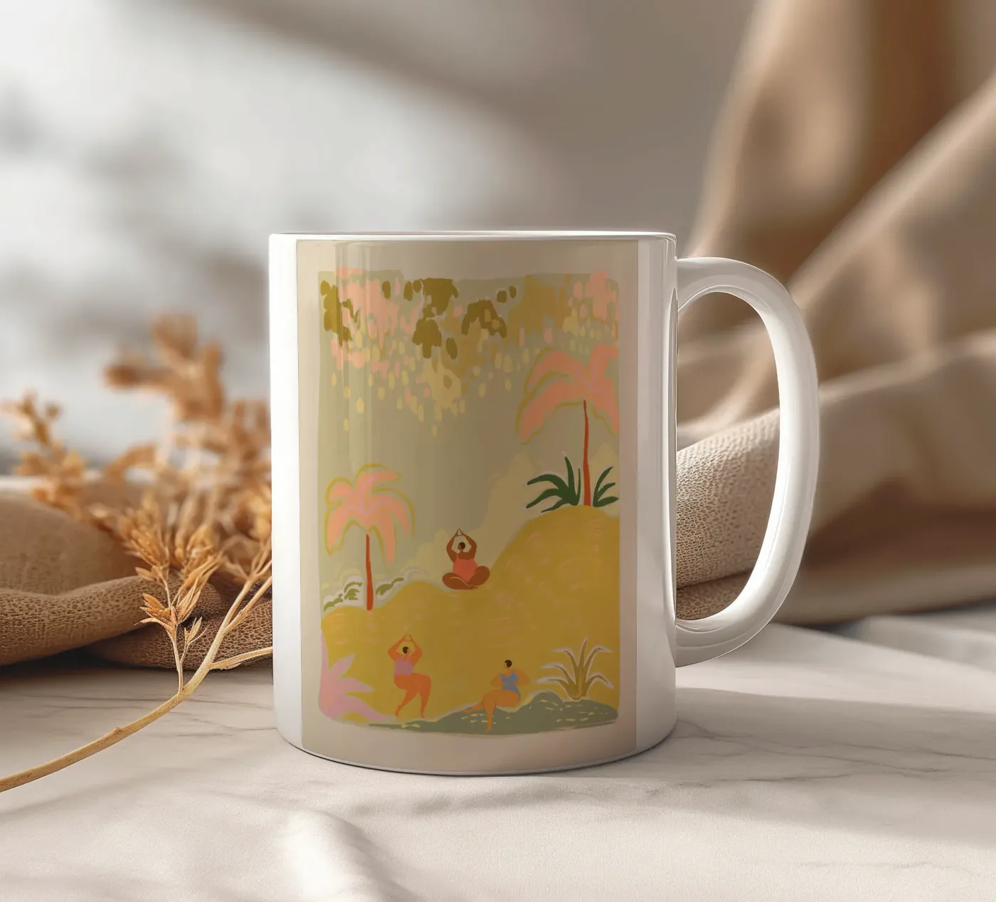 Eden ceramic mug by Arty Guava