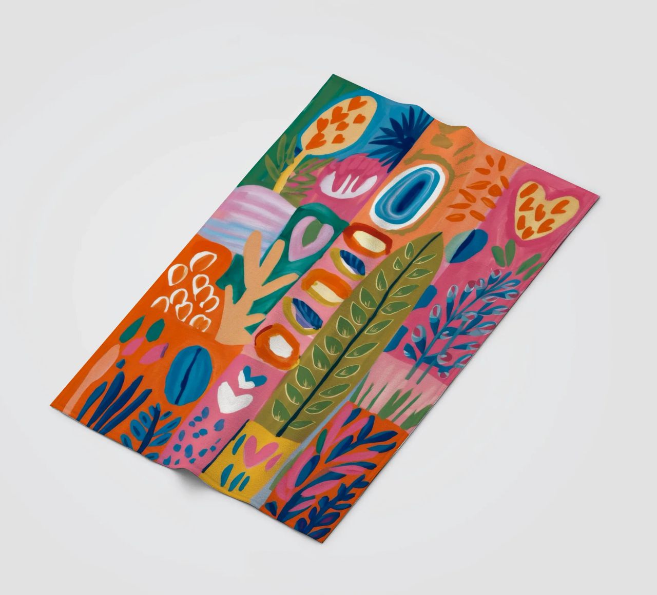 Totem della crescita coperta in pile da Zep Layers