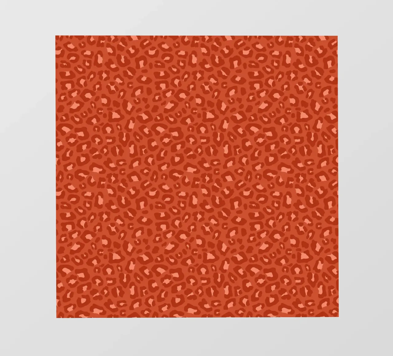 Leopard Print 2.0 Rust Orange photo wallpaper by SilverPegasus