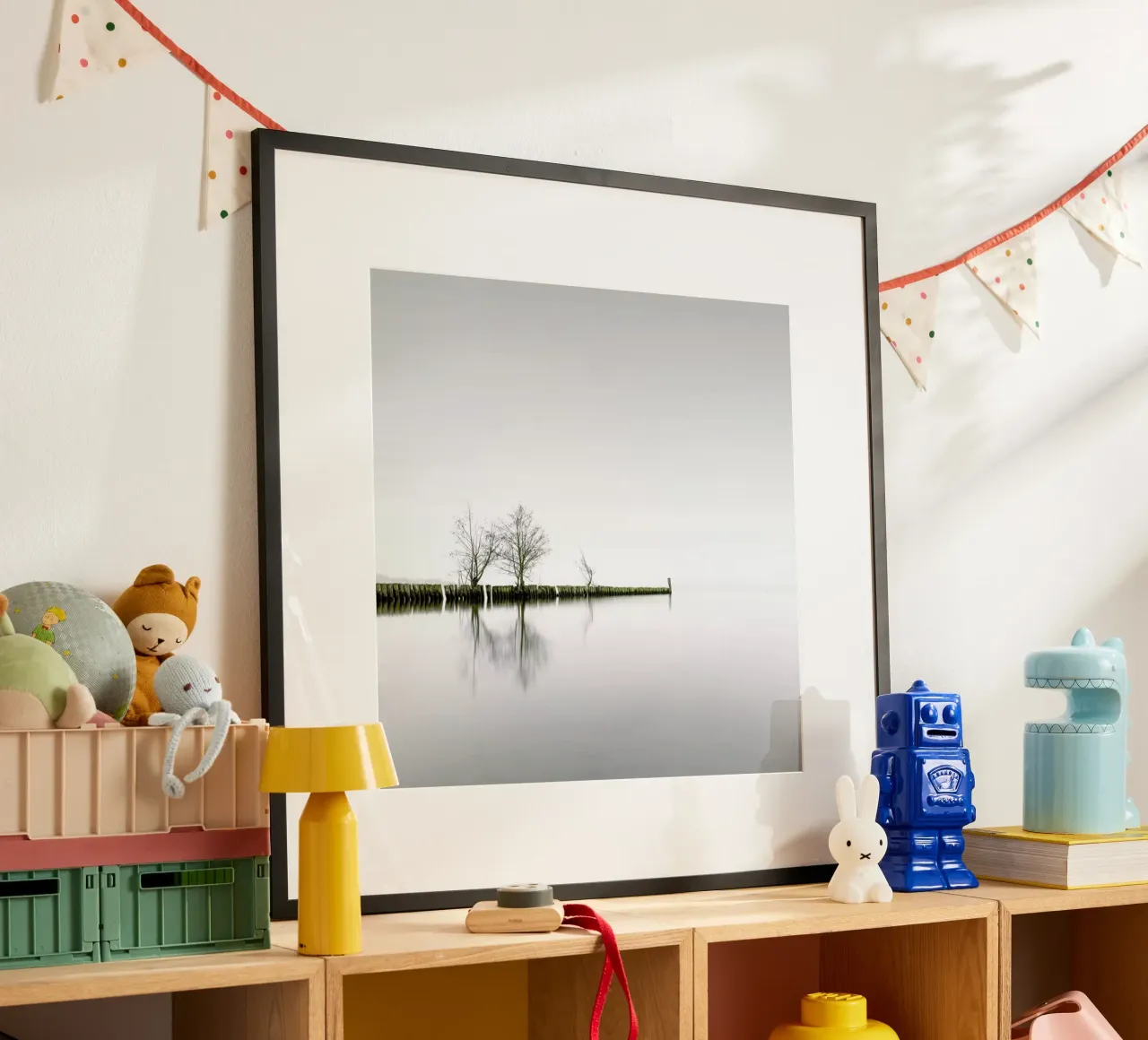 Distant On A Solitary Day | Schwielowsee 2021 Poster von Håggard Photography | Ronny Behnert
