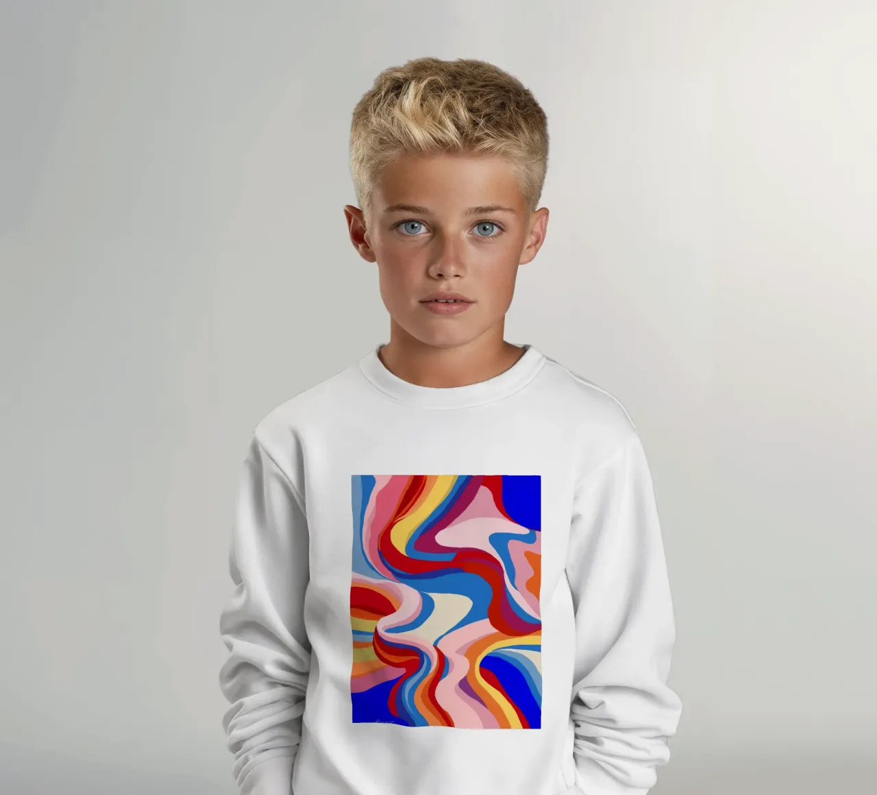 Flusso di Color Rush felpa bambino da Zep Layers