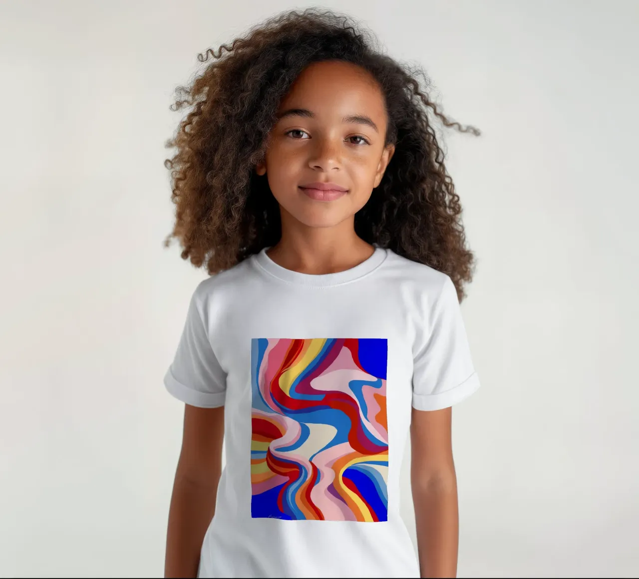 Flusso di Color Rush t-shirt bambini da Zep Layers