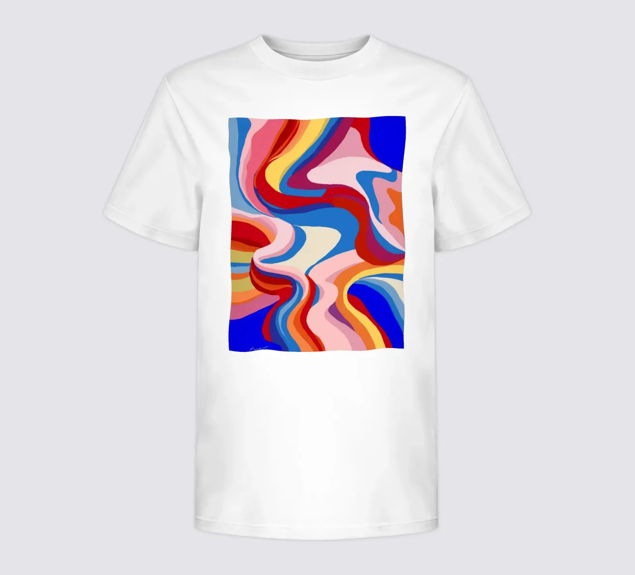 Flusso di Color Rush t-shirt bambini da Zep Layers