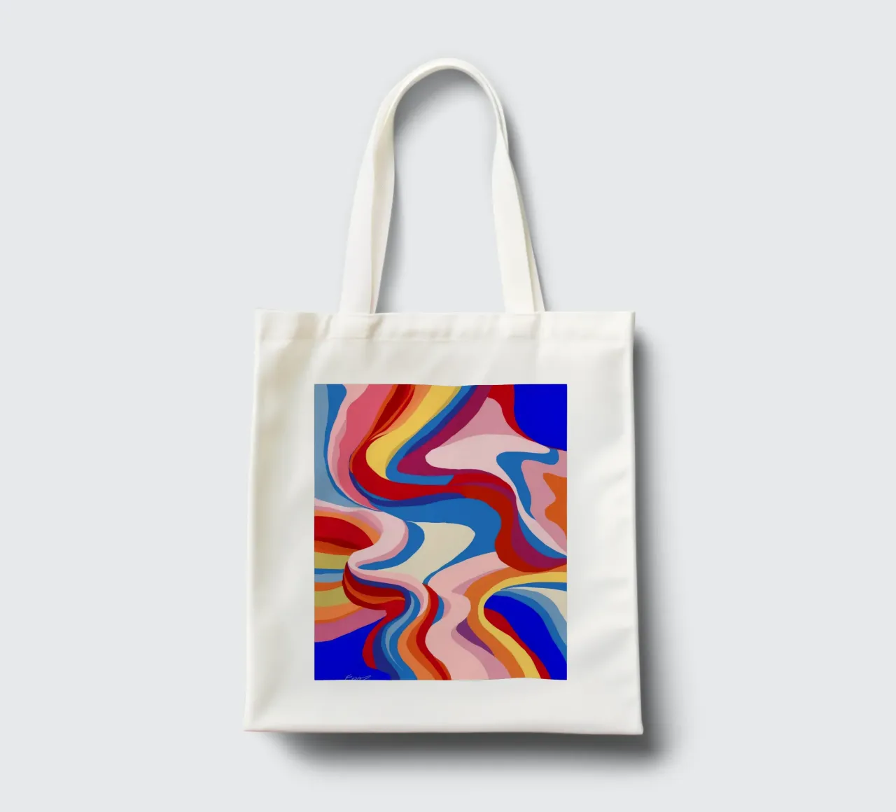 Flusso di Color Rush borsa in juta da Zep Layers