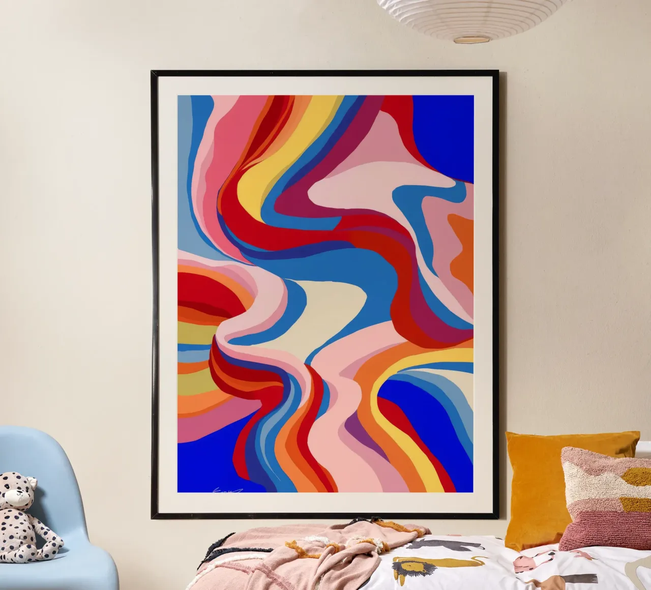 Flusso di Color Rush carta hahnemühle da Zep Layers