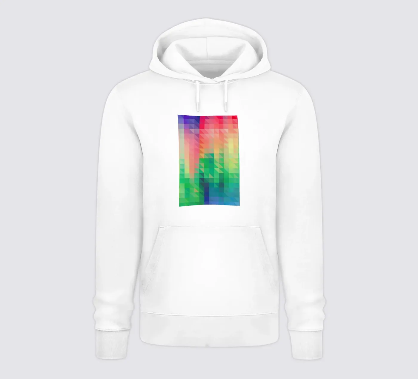 Triangular hoodie van Three Of The Possessed