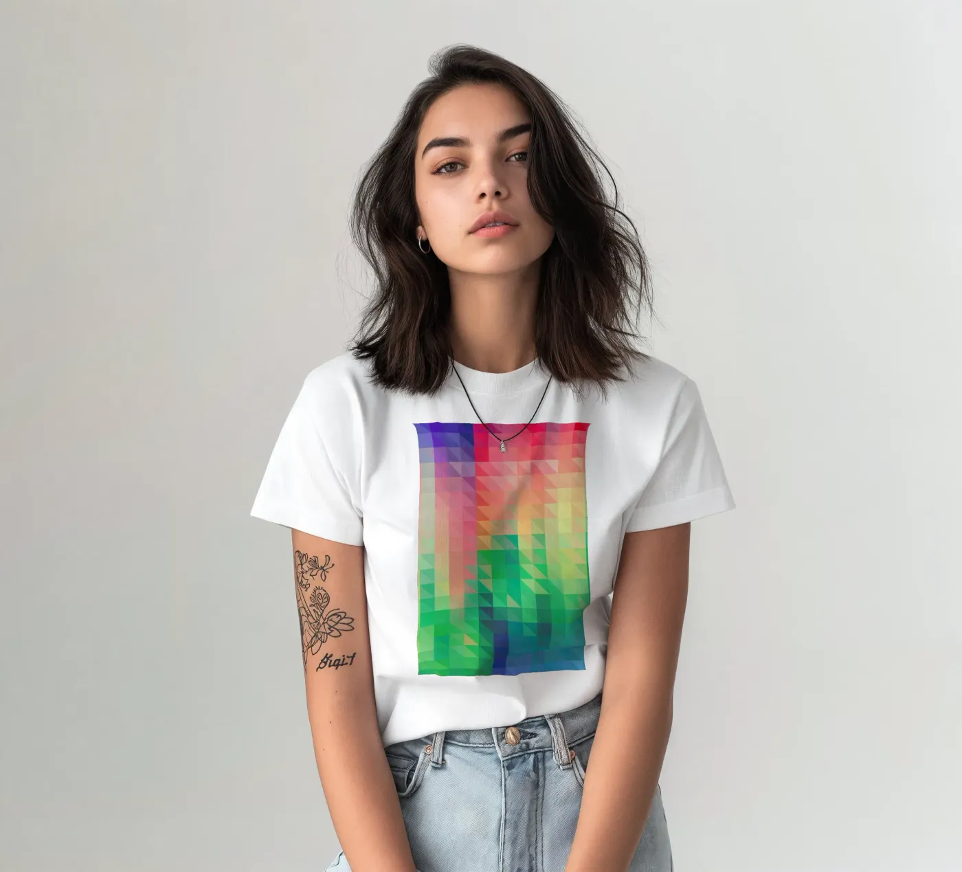 Triangular t-shirt van Three Of The Possessed