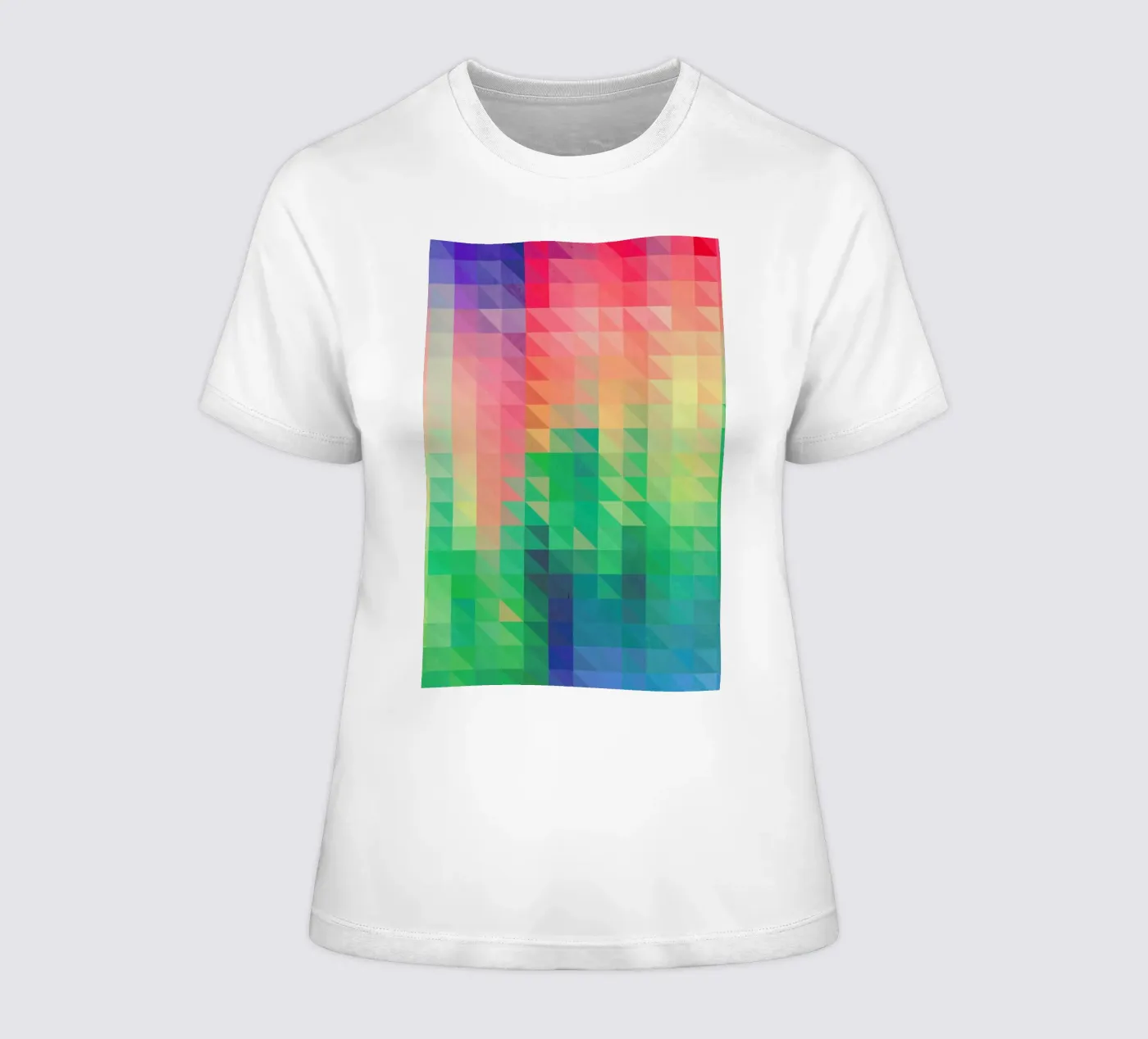 Triangular dames t-shirt getailleerd van Three Of The Possessed