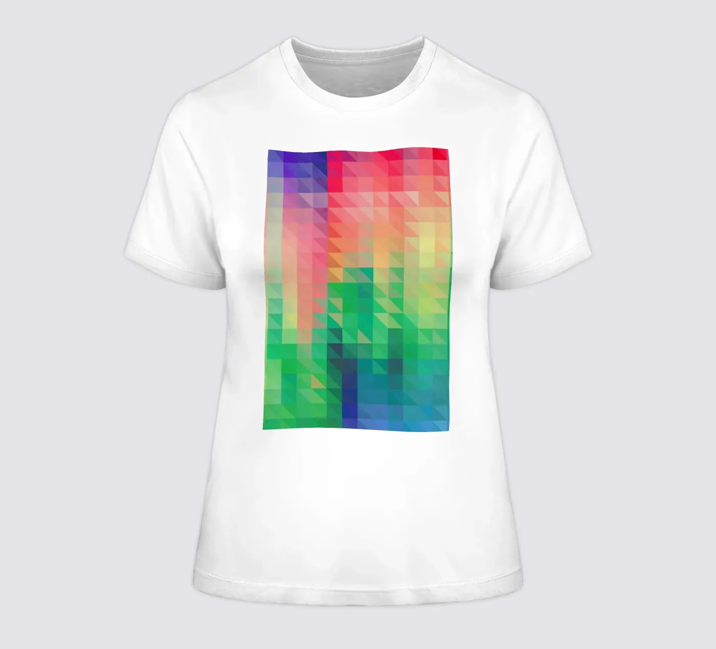 Triangular dames t-shirt getailleerd van Three Of The Possessed