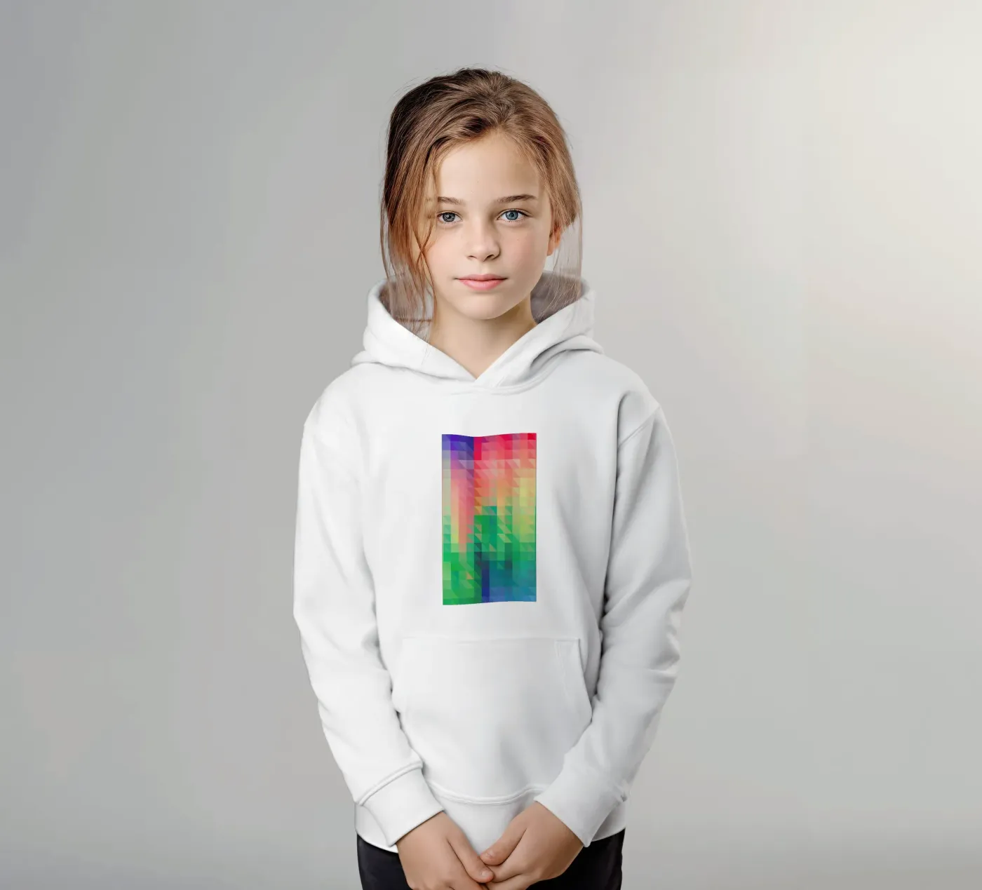 Triangular kinder hoodie van Three Of The Possessed