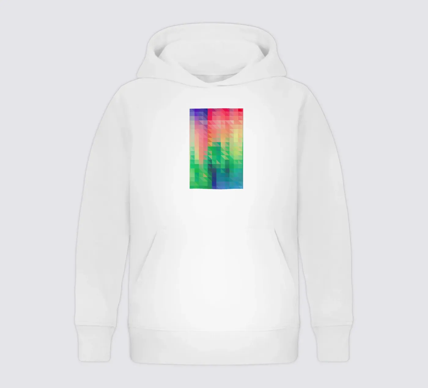 Triangular kinder hoodie van Three Of The Possessed