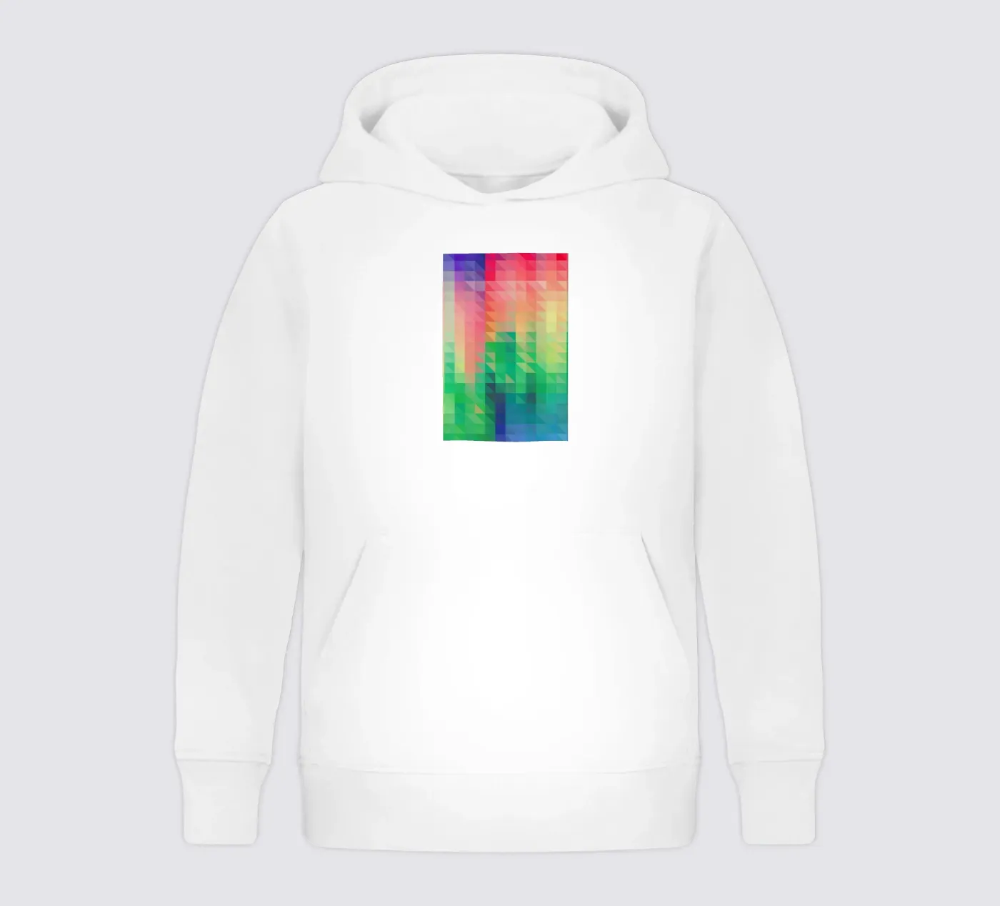 Triangular kinder hoodie van Three Of The Possessed