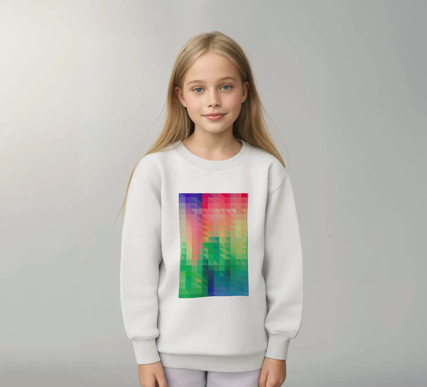 Triangular kinder sweatshirt van Three Of The Possessed