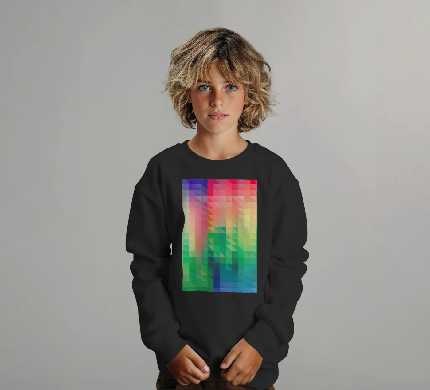 Triangular kinder sweatshirt van Three Of The Possessed