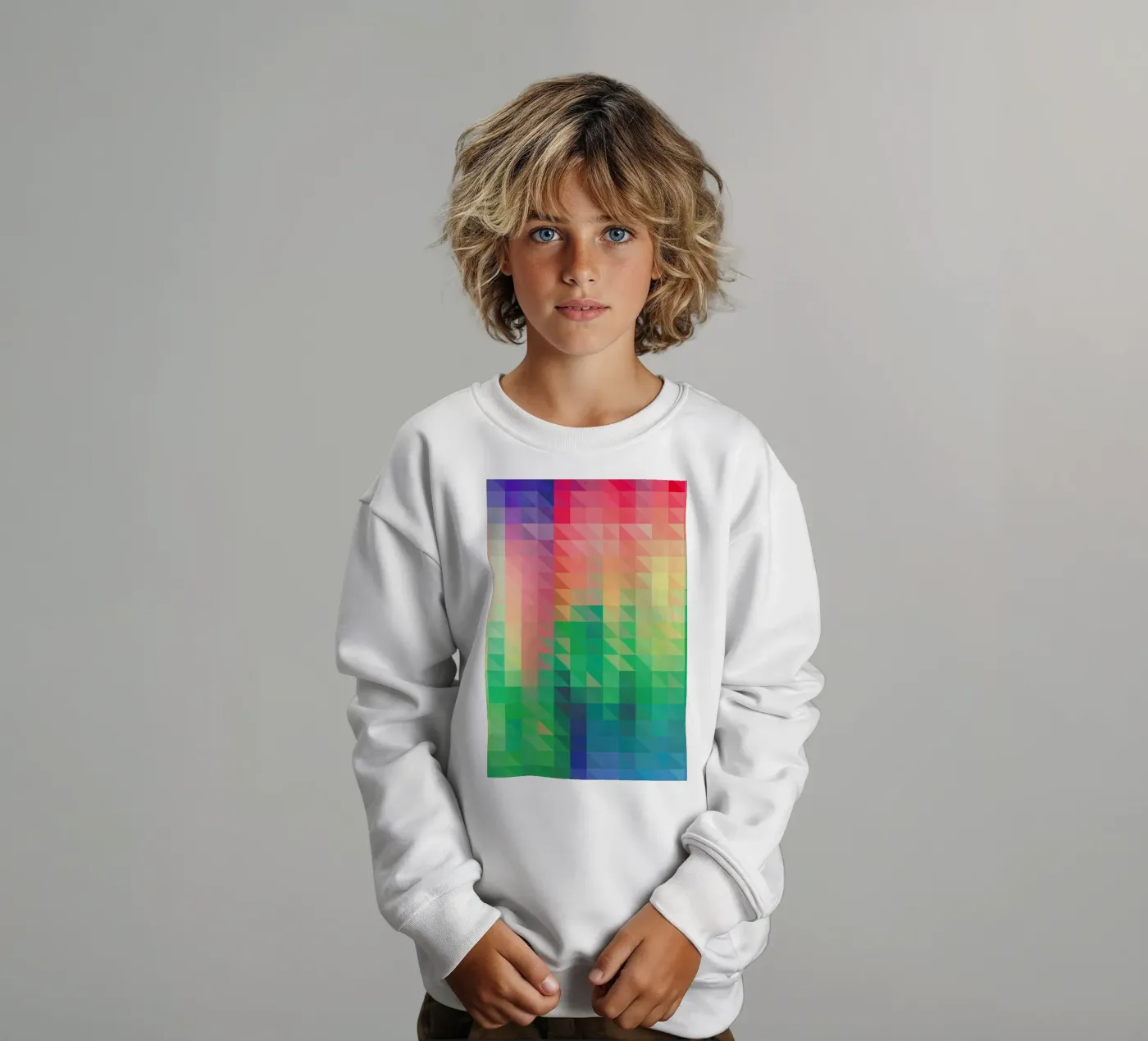 Triangular kinder sweatshirt van Three Of The Possessed