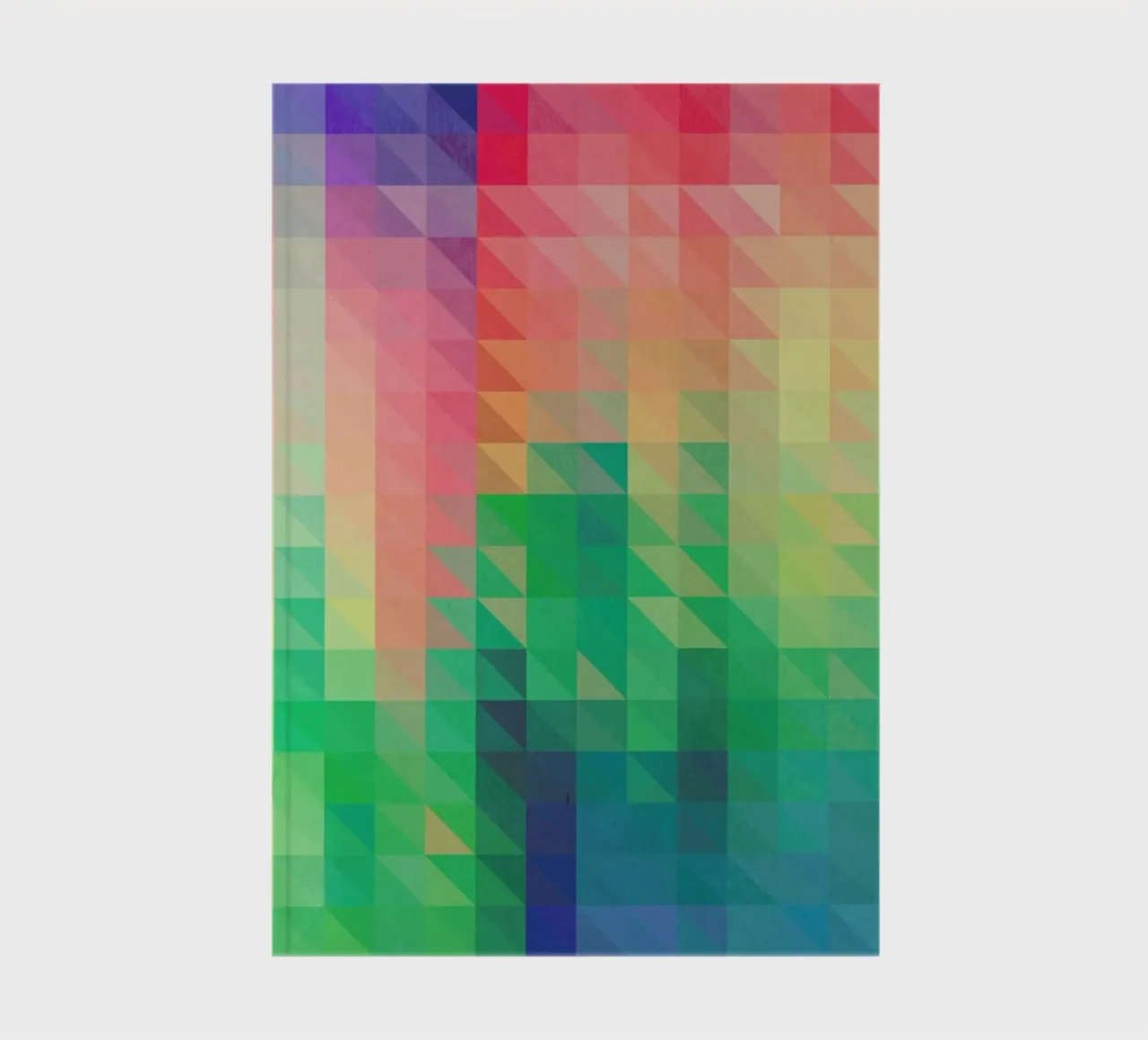 Triangular notebook by Three Of The Possessed