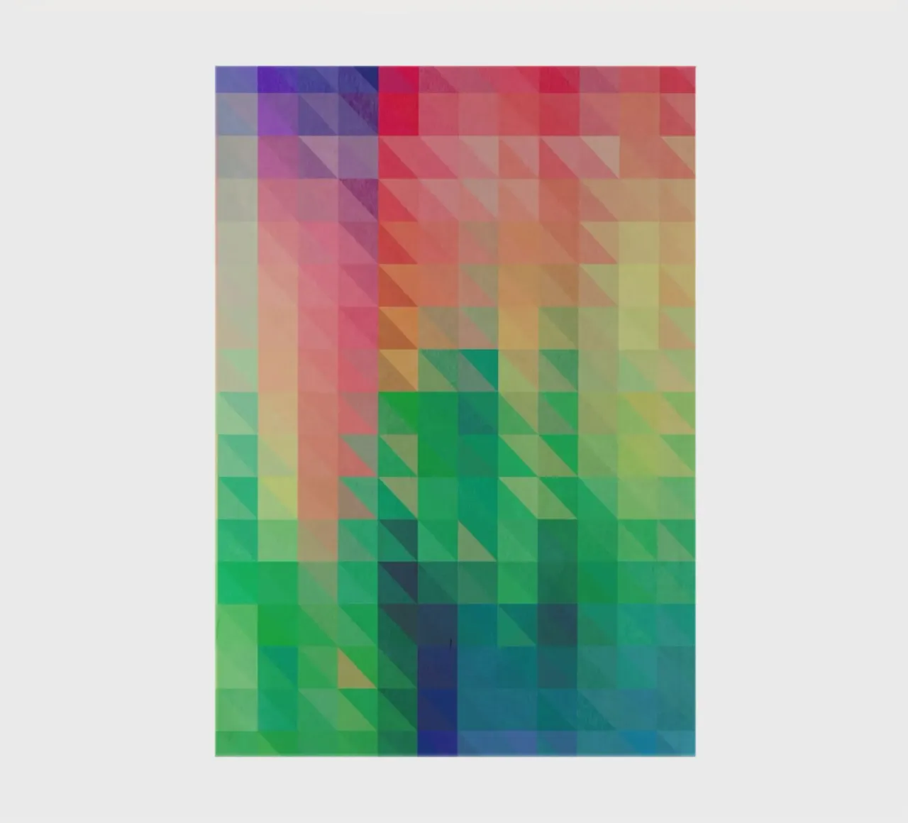 Triangular carnet de notes de Three Of The Possessed