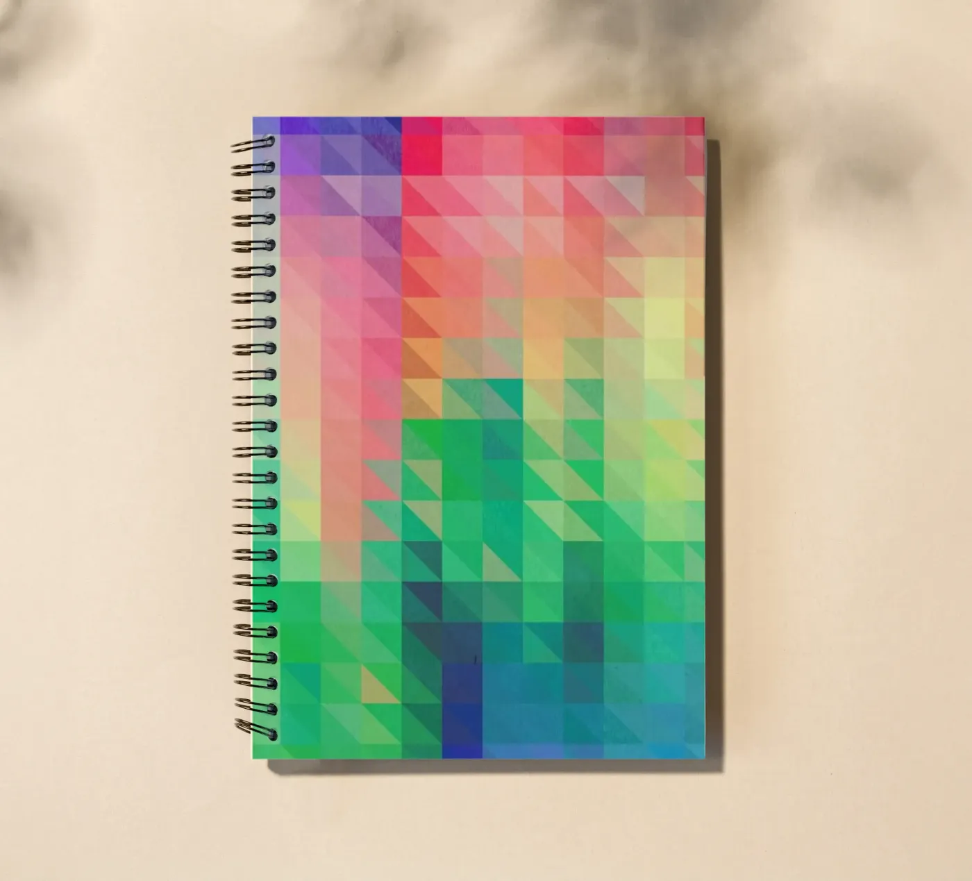 Triangular spiral notebook by Three Of The Possessed