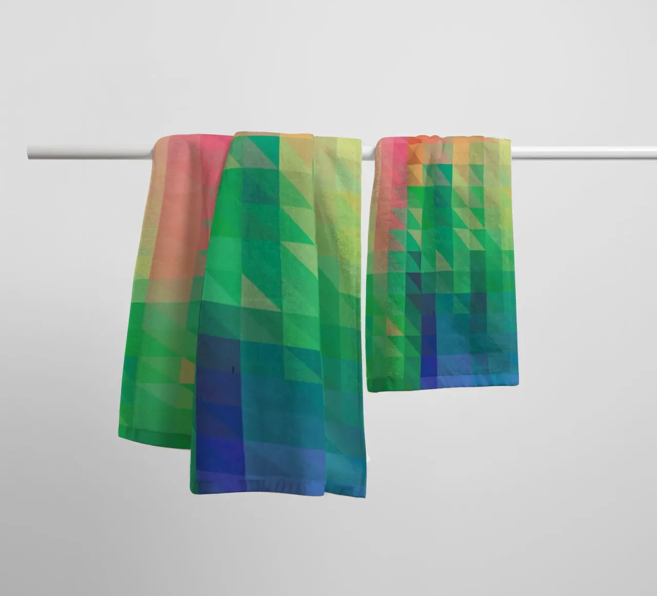 Triangular badhanddoek van Three Of The Possessed