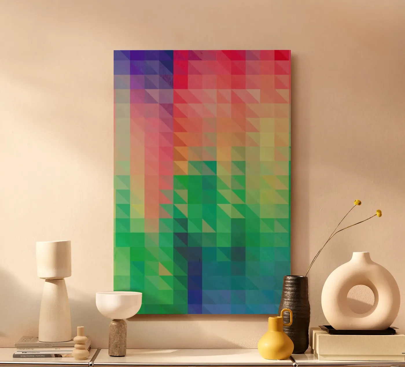 Triangular forex-plaat van Three Of The Possessed