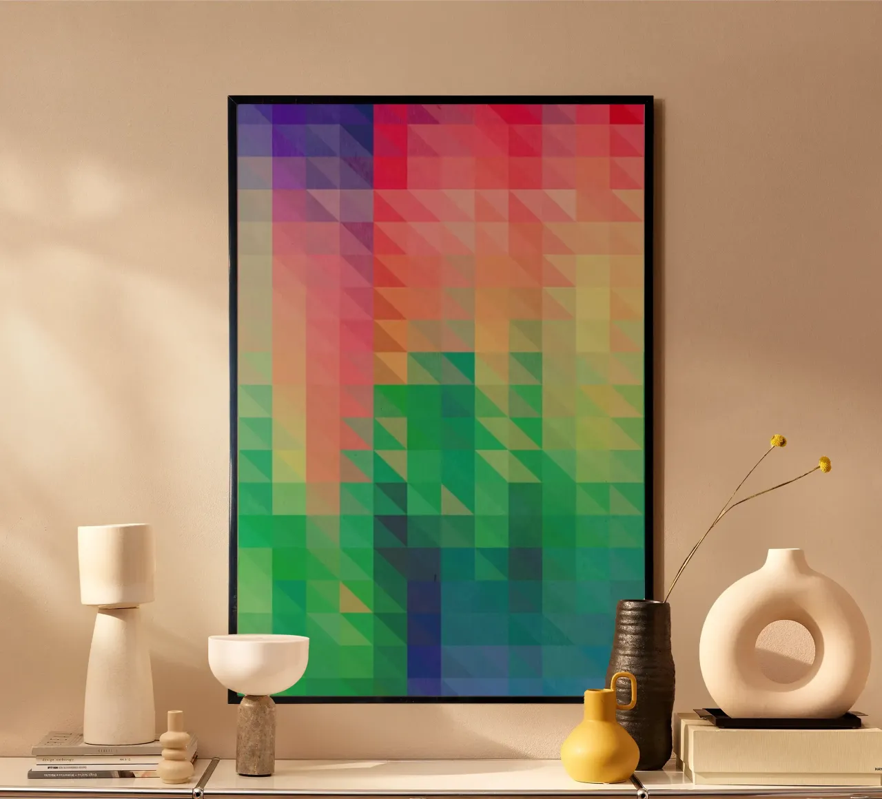 Triangular carta hahnemühle da Three Of The Possessed