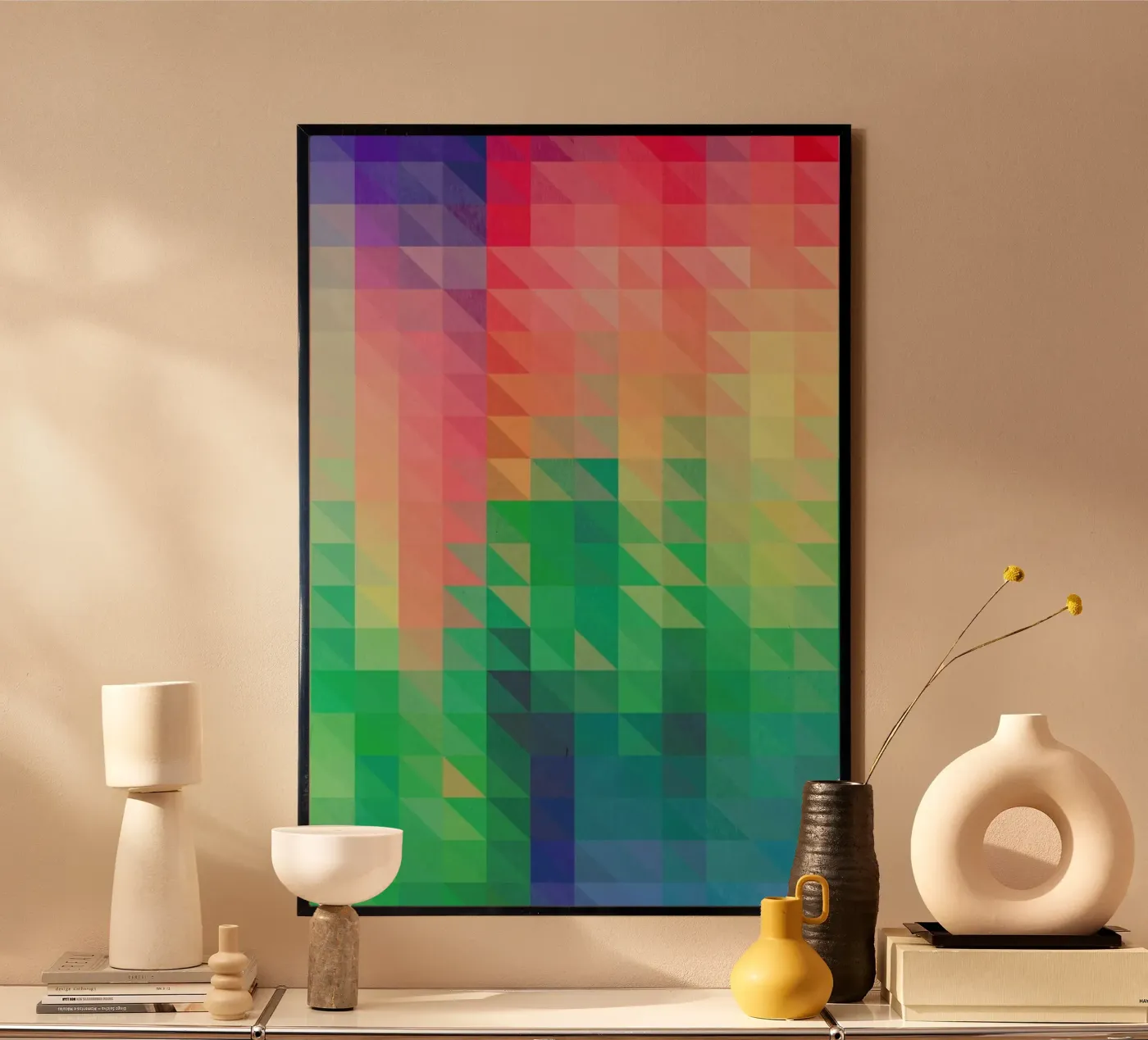 Triangular Poster von Three Of The Possessed