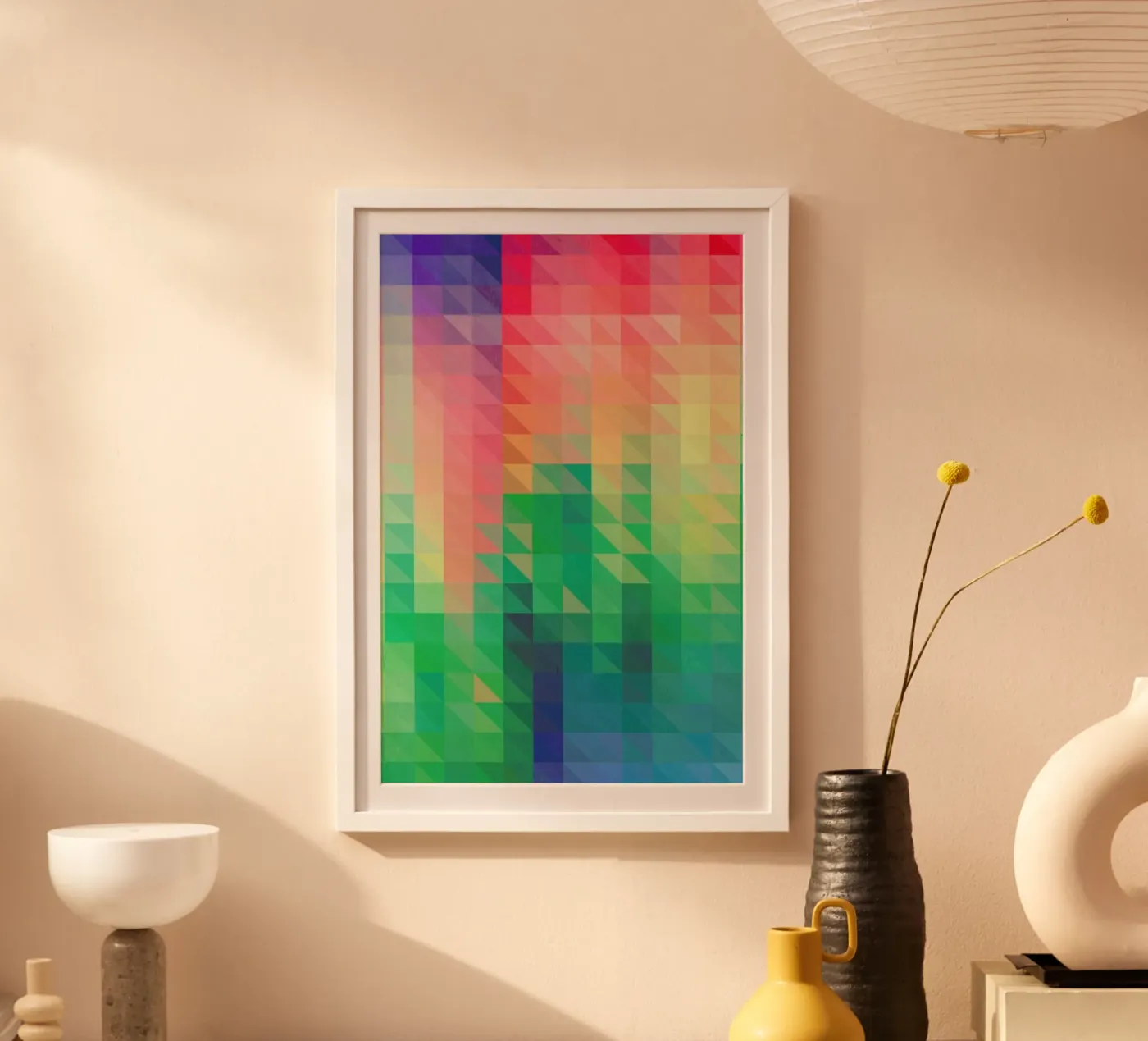 Triangular Poster von Three Of The Possessed