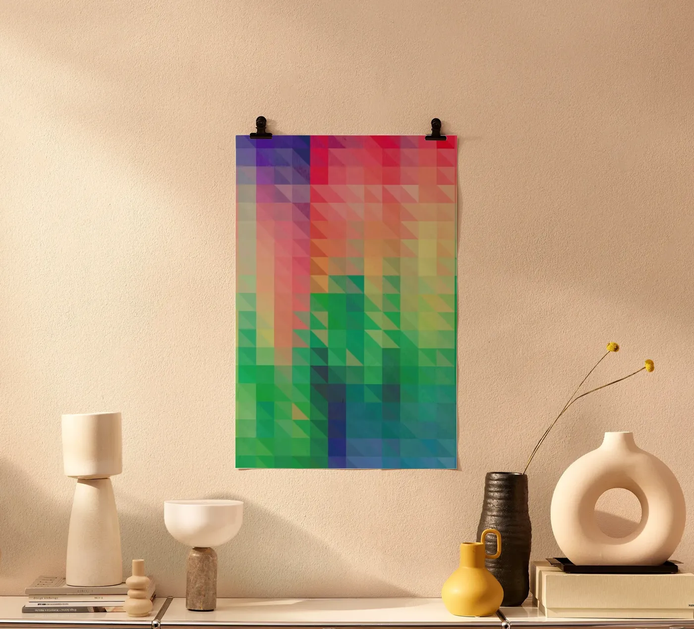 Triangular Poster von Three Of The Possessed