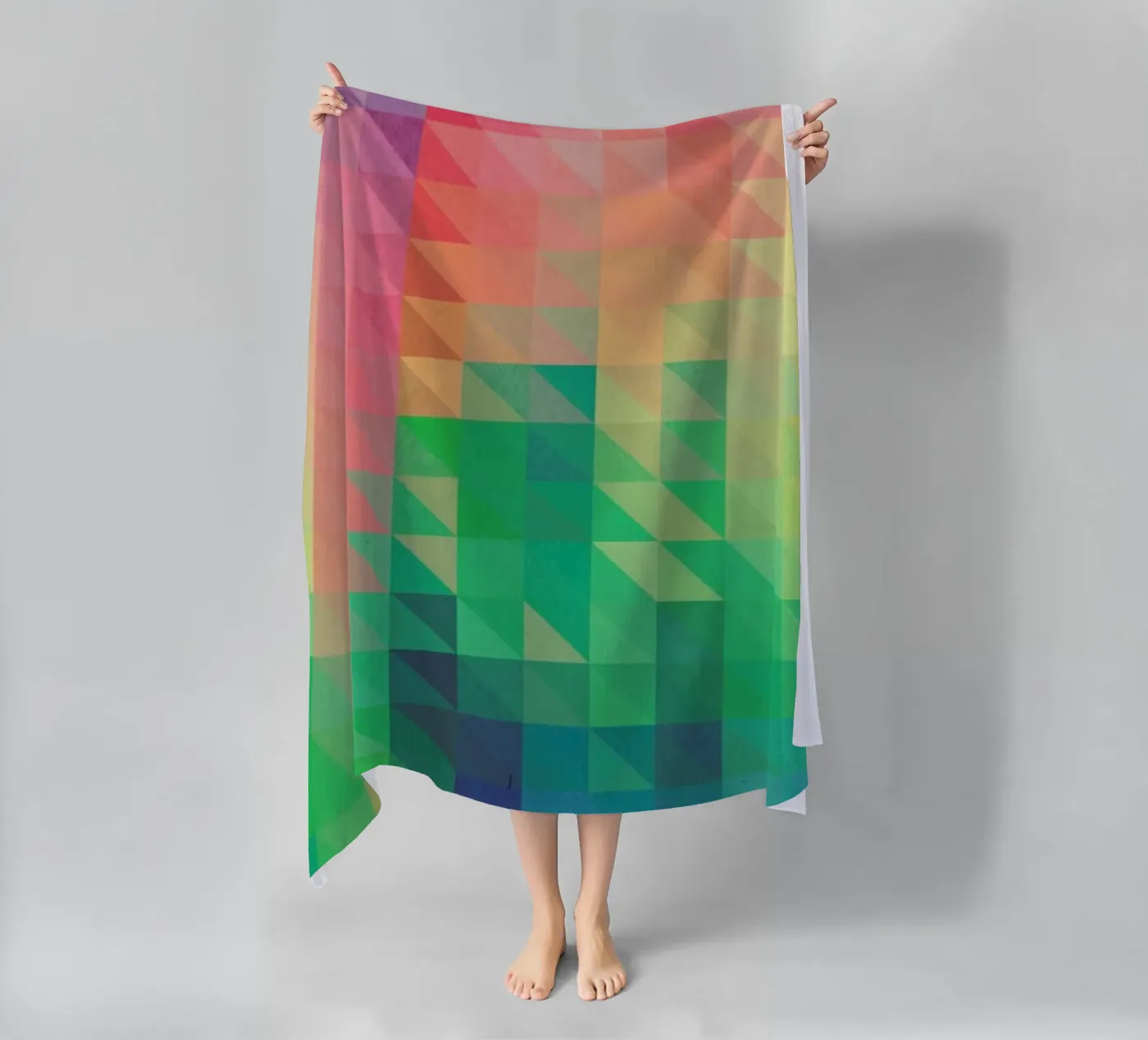 Triangular serviette de plage de Three Of The Possessed